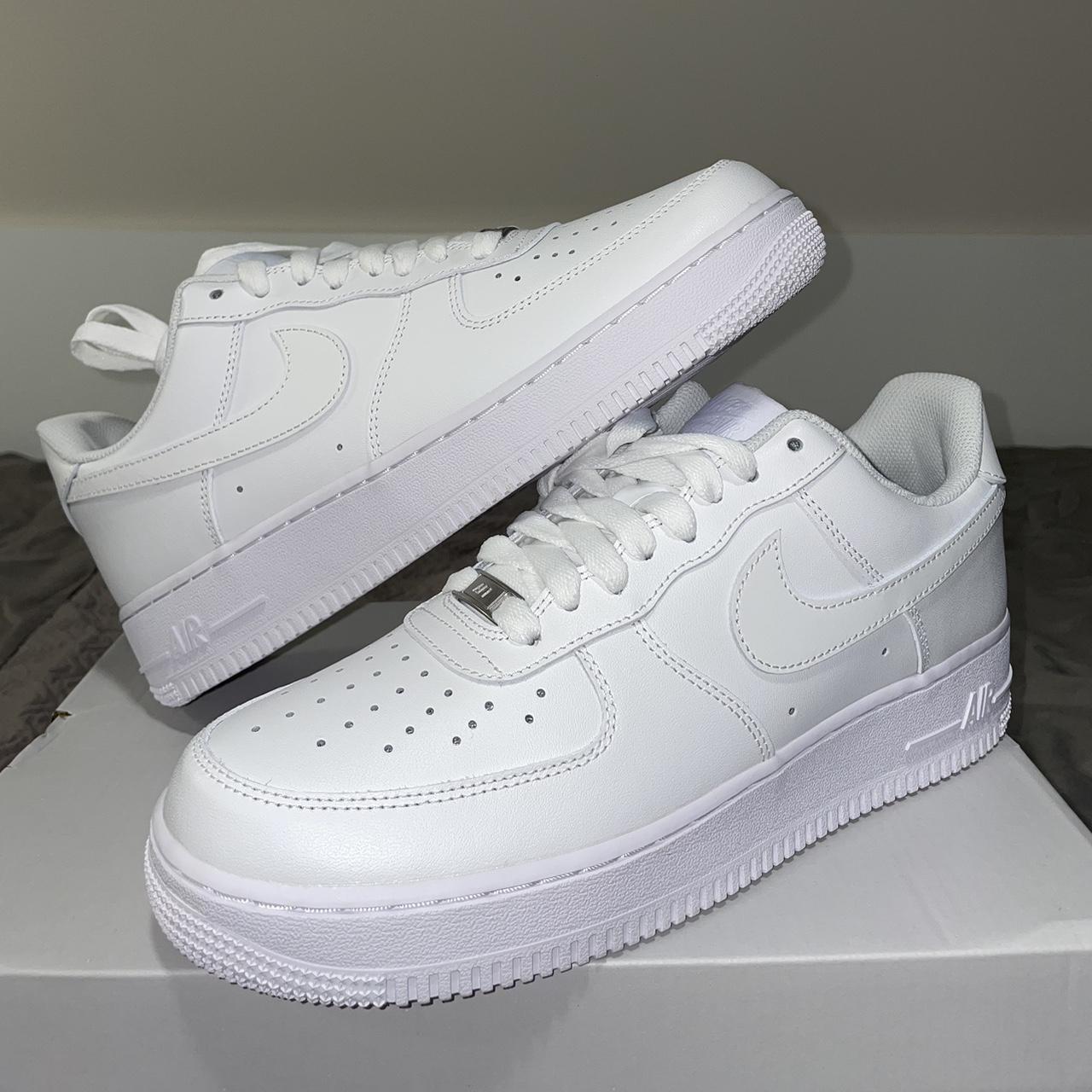 pure white air force 1