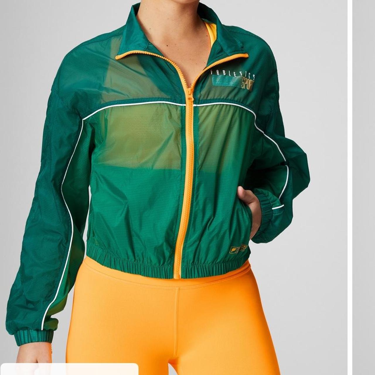 Fabletics Women's Jacket - Green/Multi - S – Fabl… - image 1