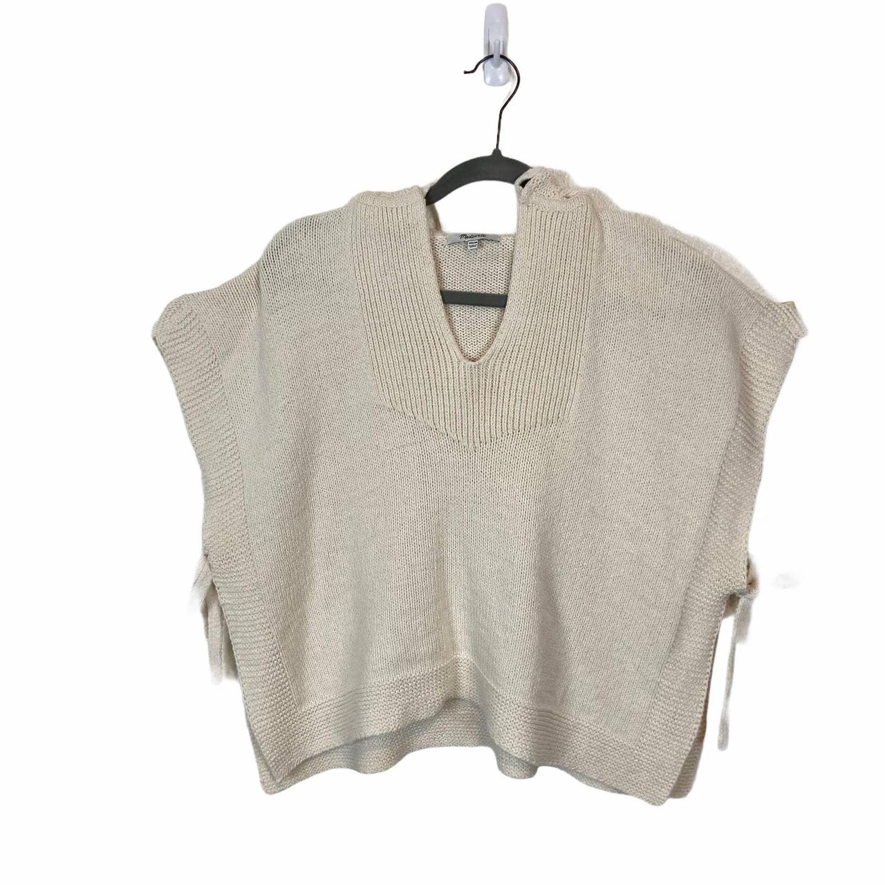 Madewell Women's Cream Jumper | Depop