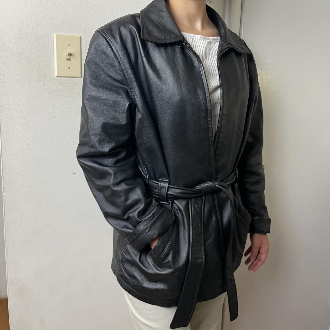 Online Timothy daniels leather coat