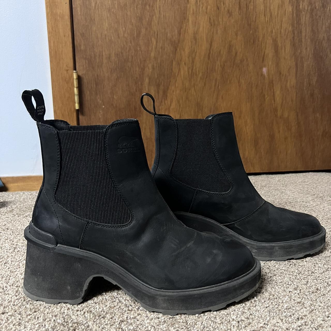 sorel black boots