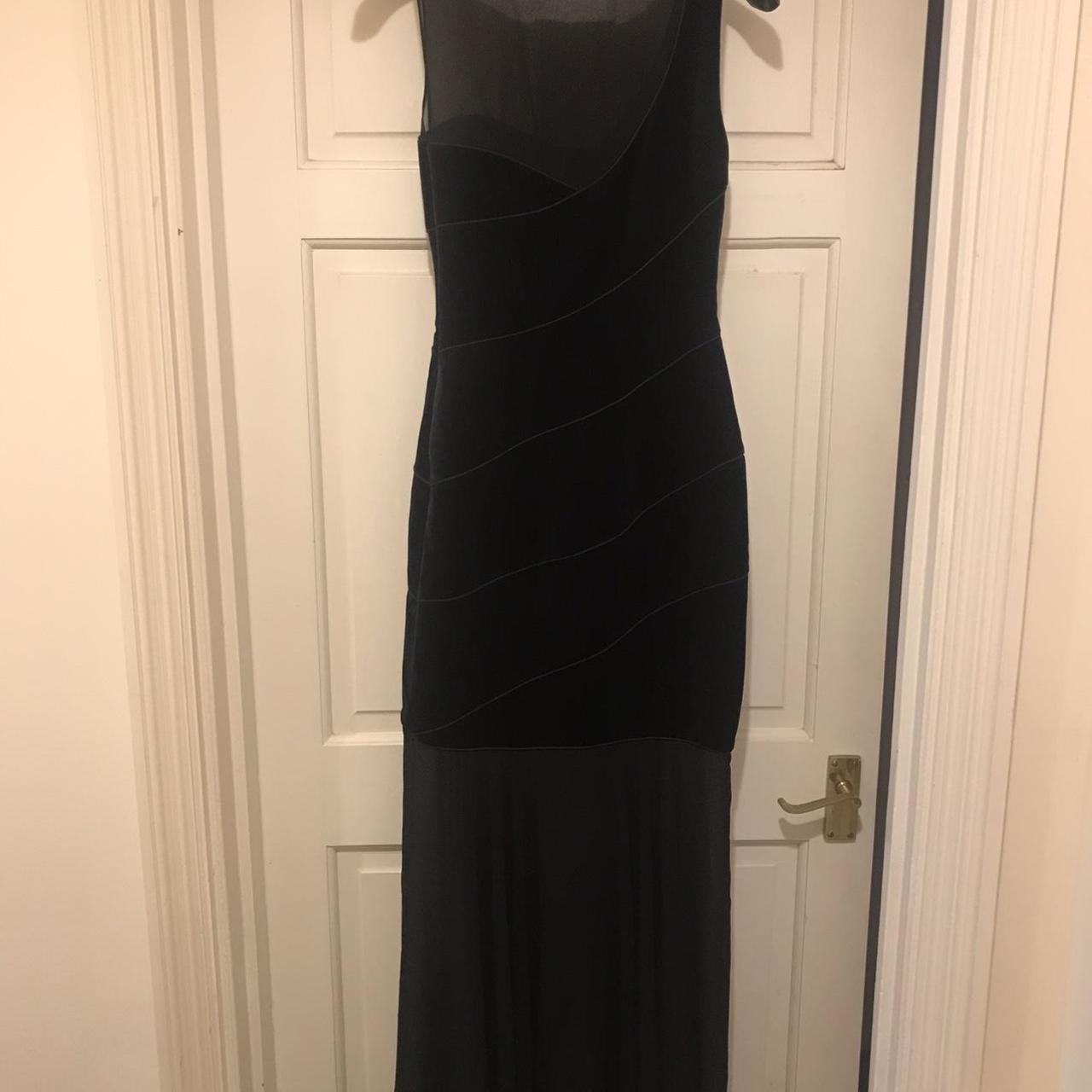 Reiss Women's Black Dress | Depop