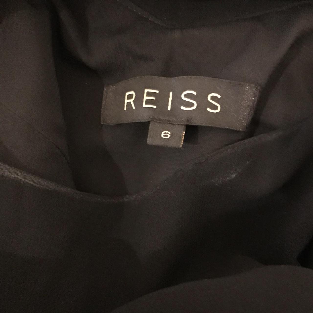 Reiss Women's Black Dress | Depop