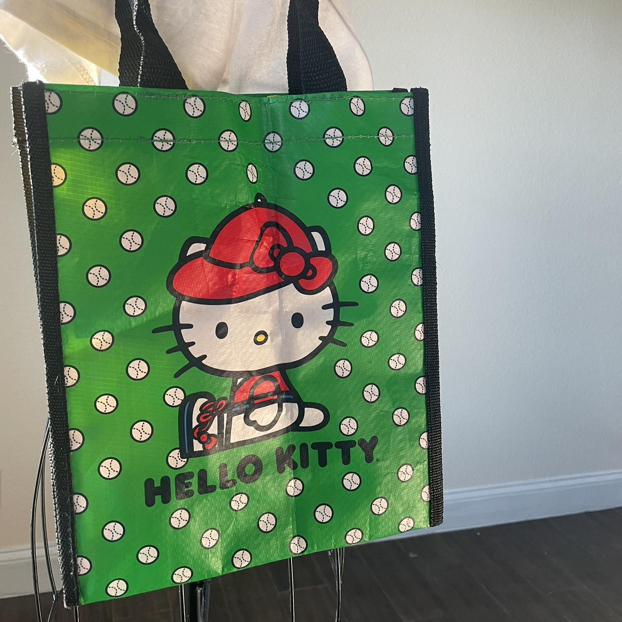 Hello Kitty Canvas Tote Bag, Hello Kitty Reusable Tote