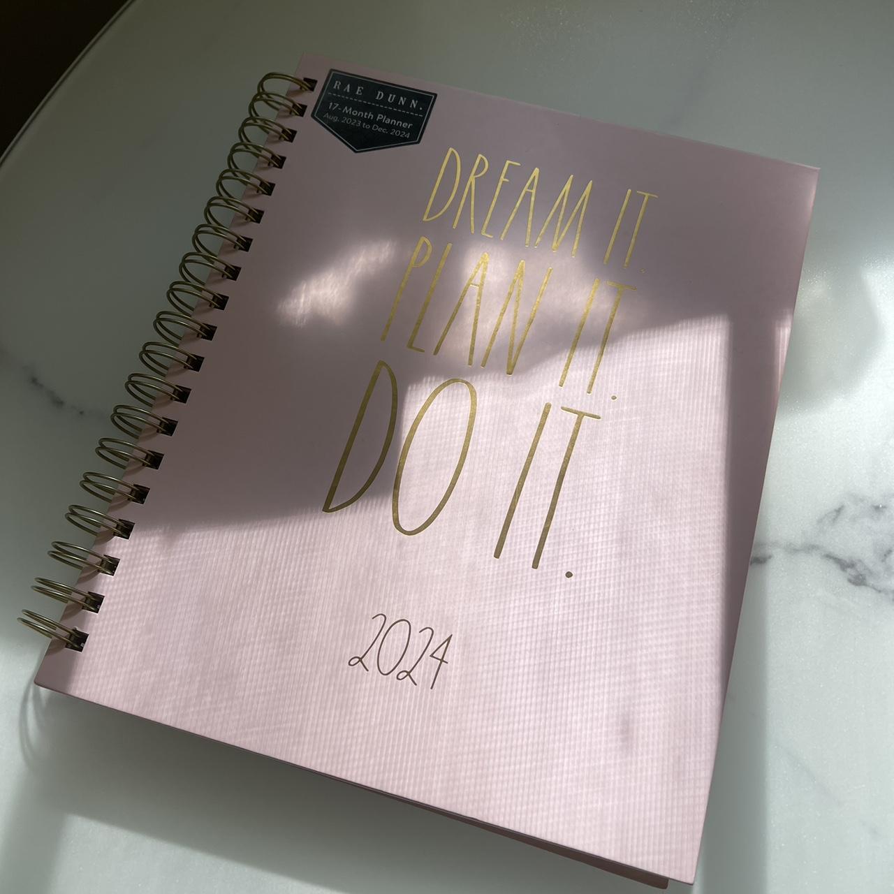 BRAND NEW Rae Dunn 2024 Planner Dates go through... Depop