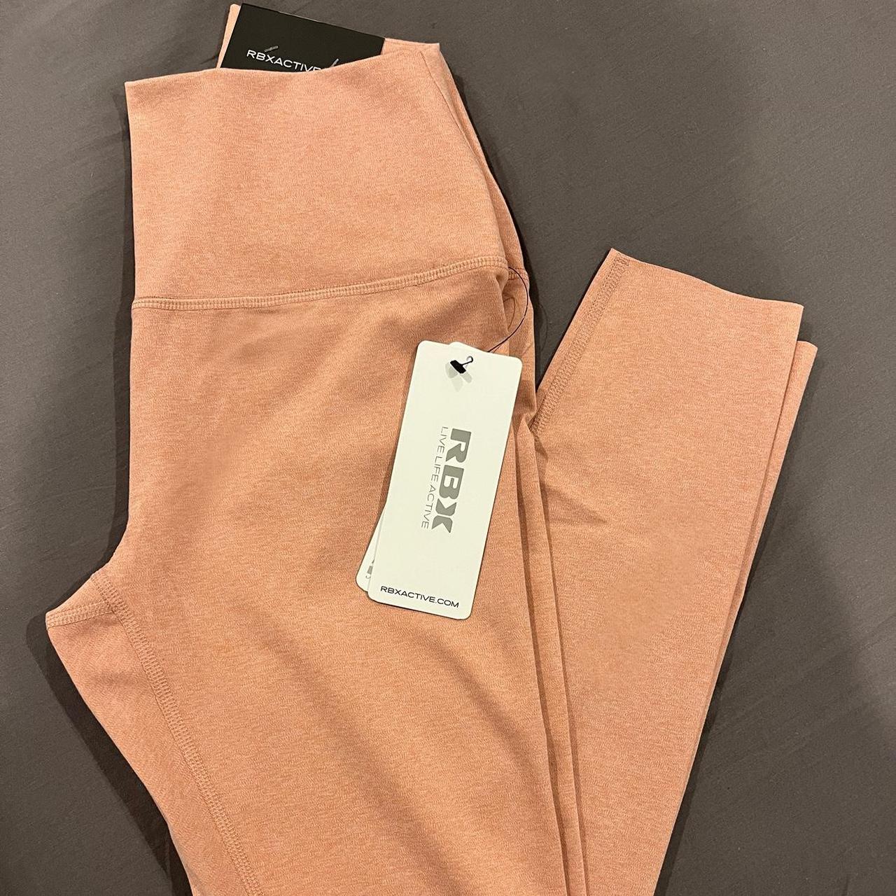 RBX active leggings Size small Peach/nude - Depop