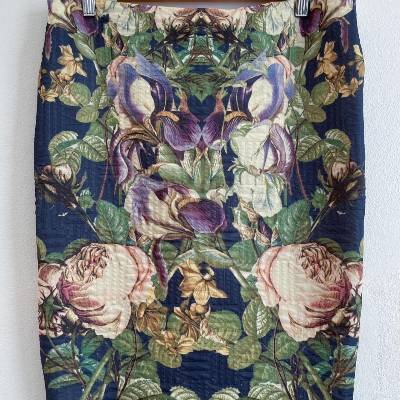 Floral pencil skirt outlet quilt