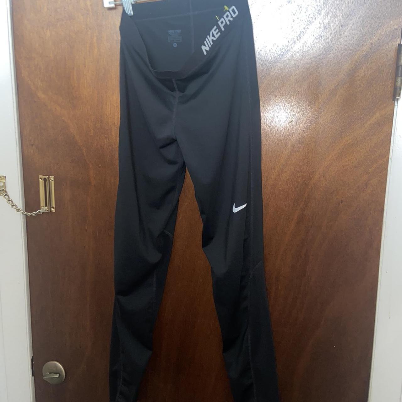 womens black leggings nike