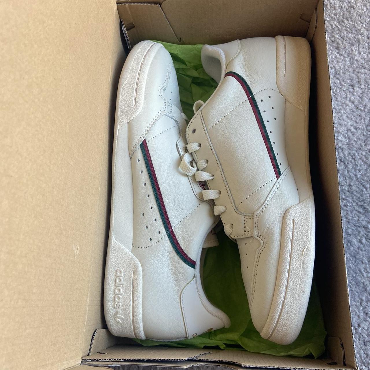 Adidas Continental 80 Cream Eggshell with. Depop