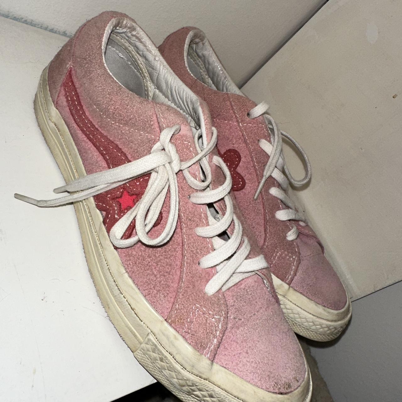 Pink golf outlet le fleur converse