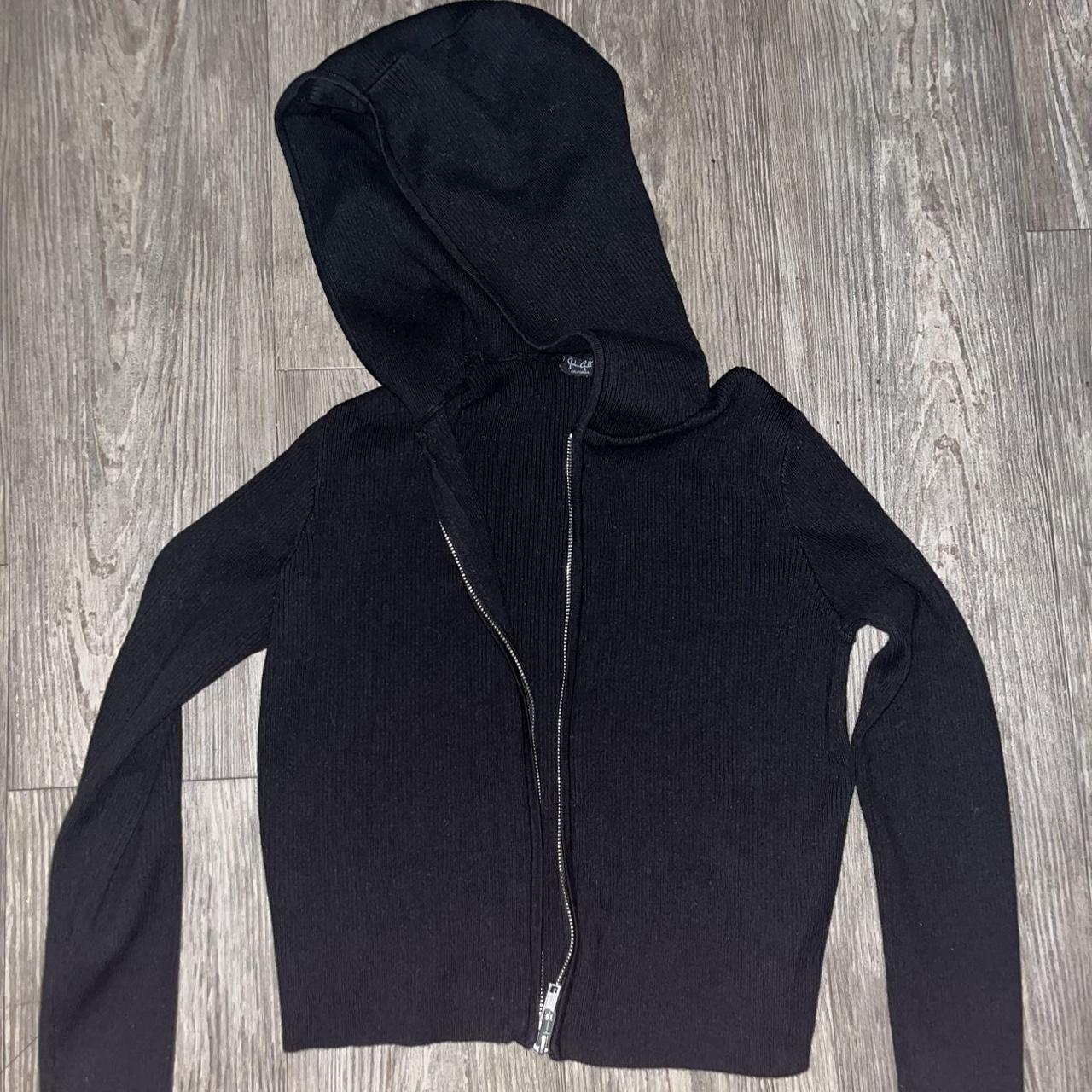 Brandy Melville Black Arden hoodie