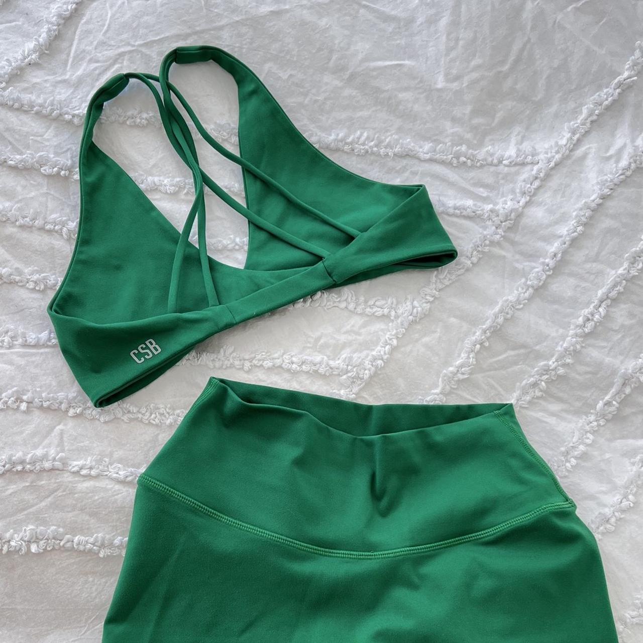 CSB Serenity Set Green - Size M Crop Shop Boutique -... - Depop