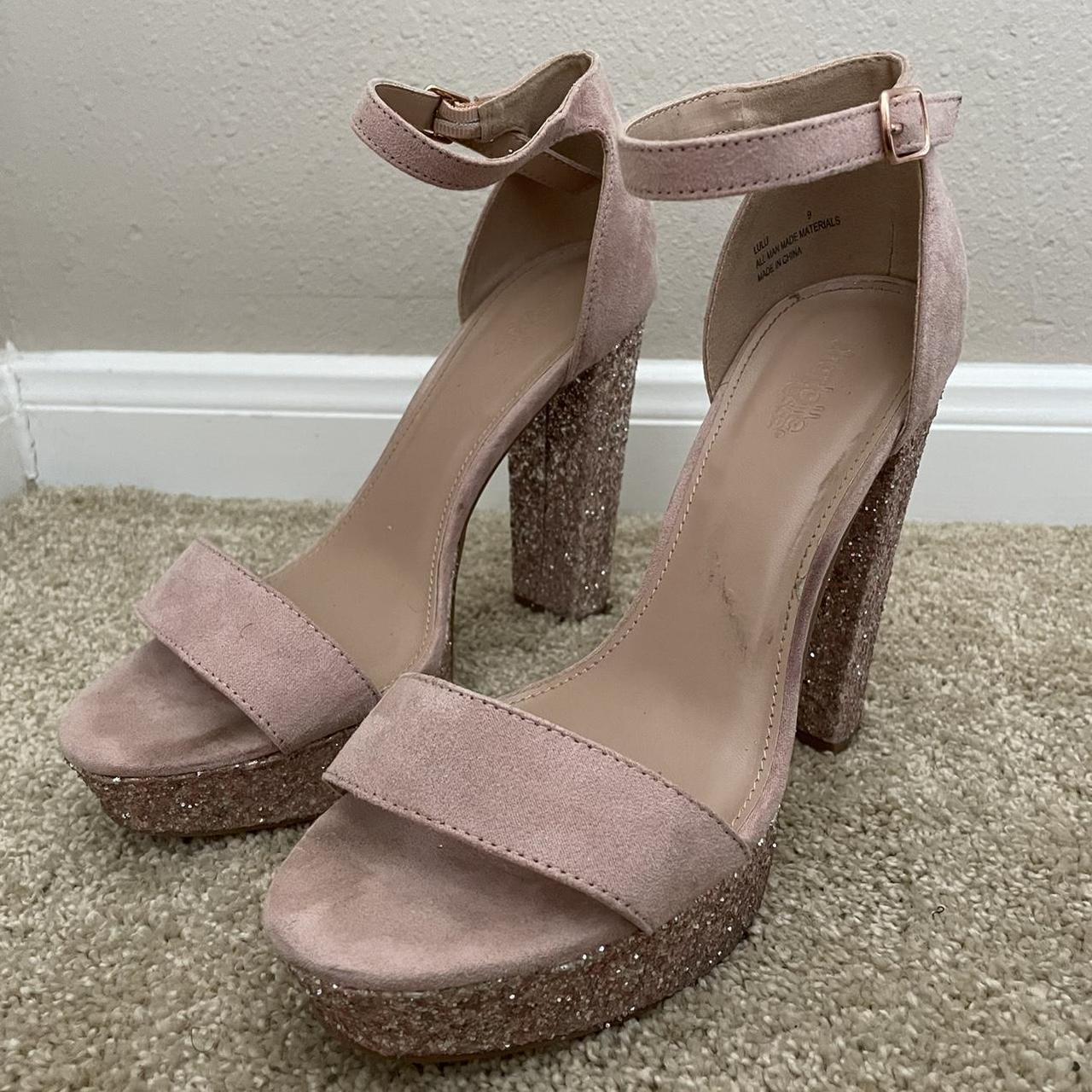 Charlotte russe rose deals gold shoes