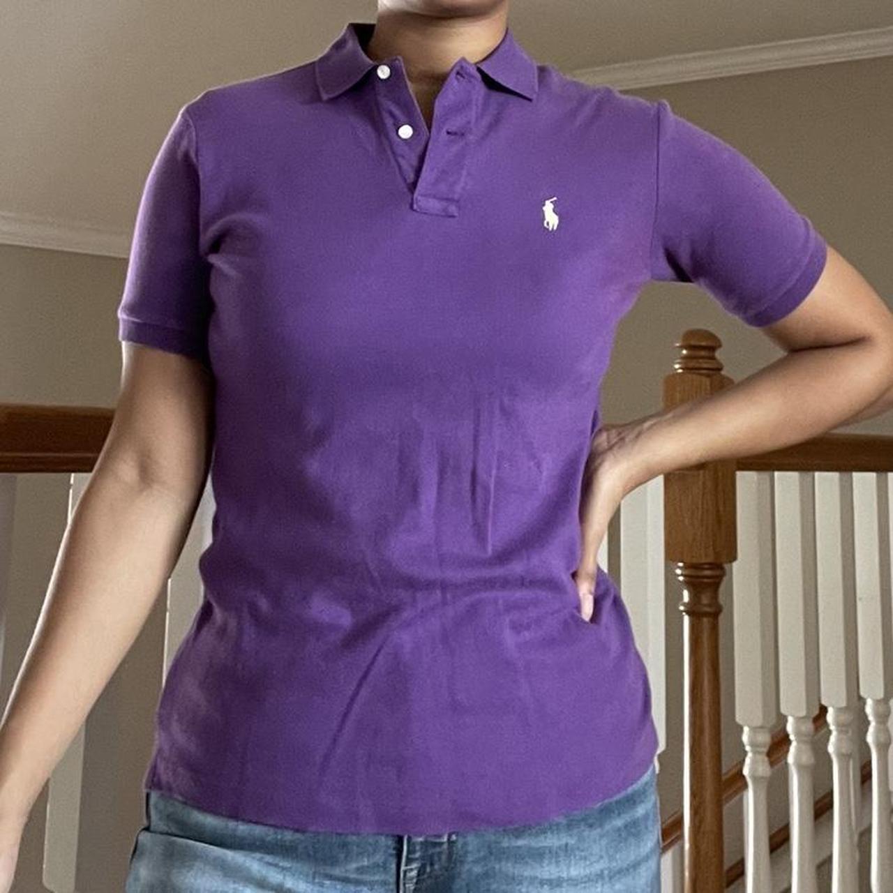 Polo Ralph Lauren Women's Purple Polo-shirts | Depop