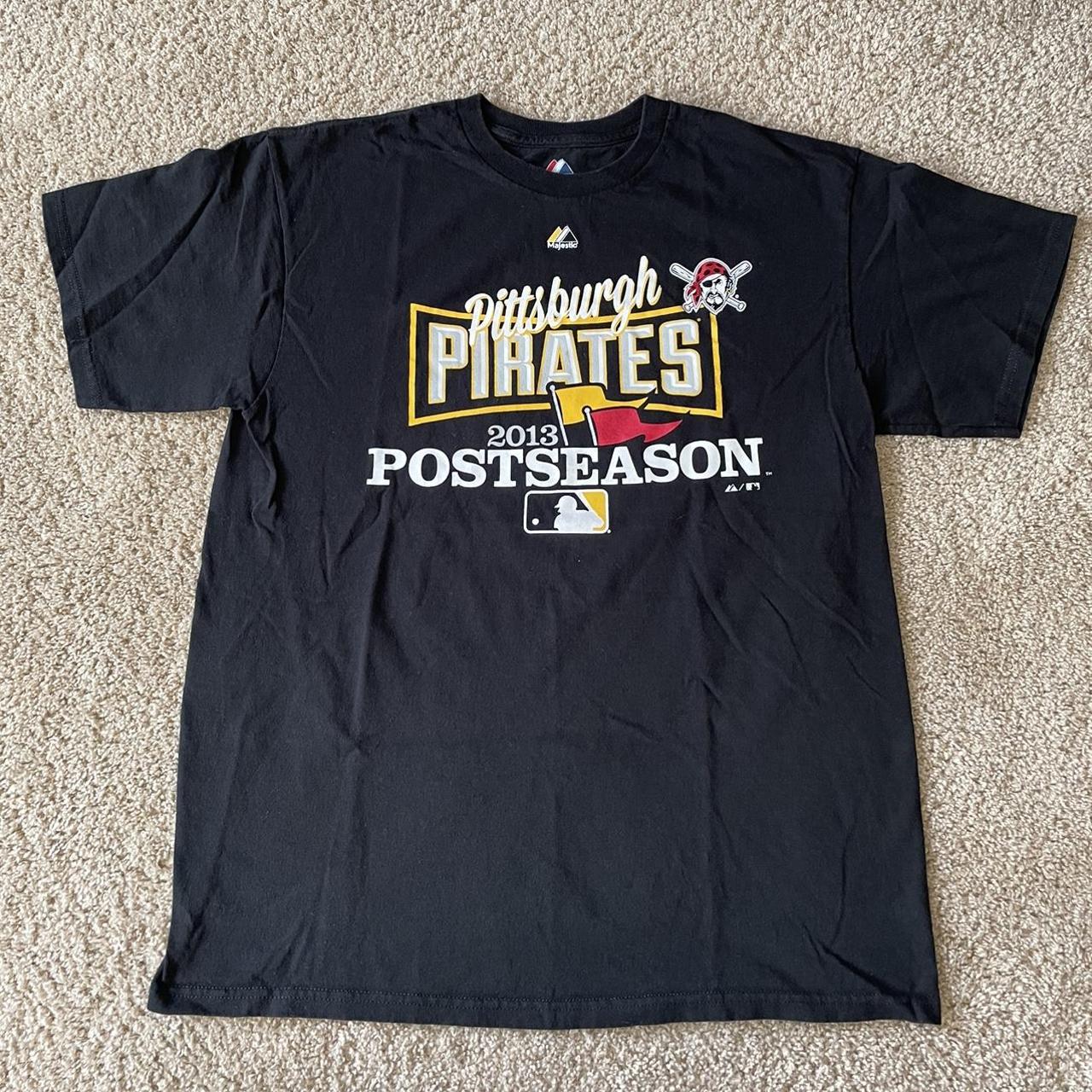 Pirates 2025 postseason shirt