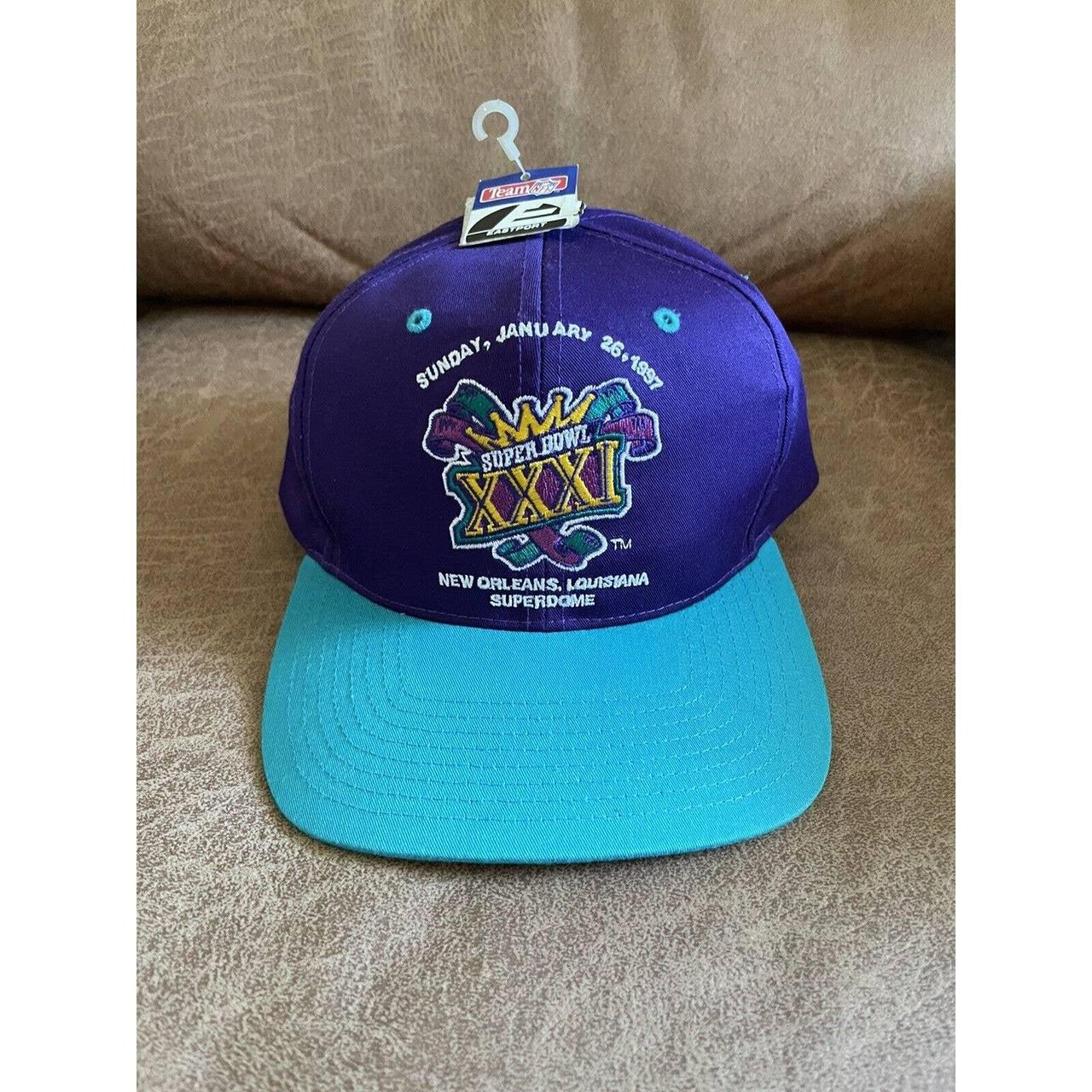 NWT Super Bowl 31 (Green Bay Packers) Snapback Hat. - Depop