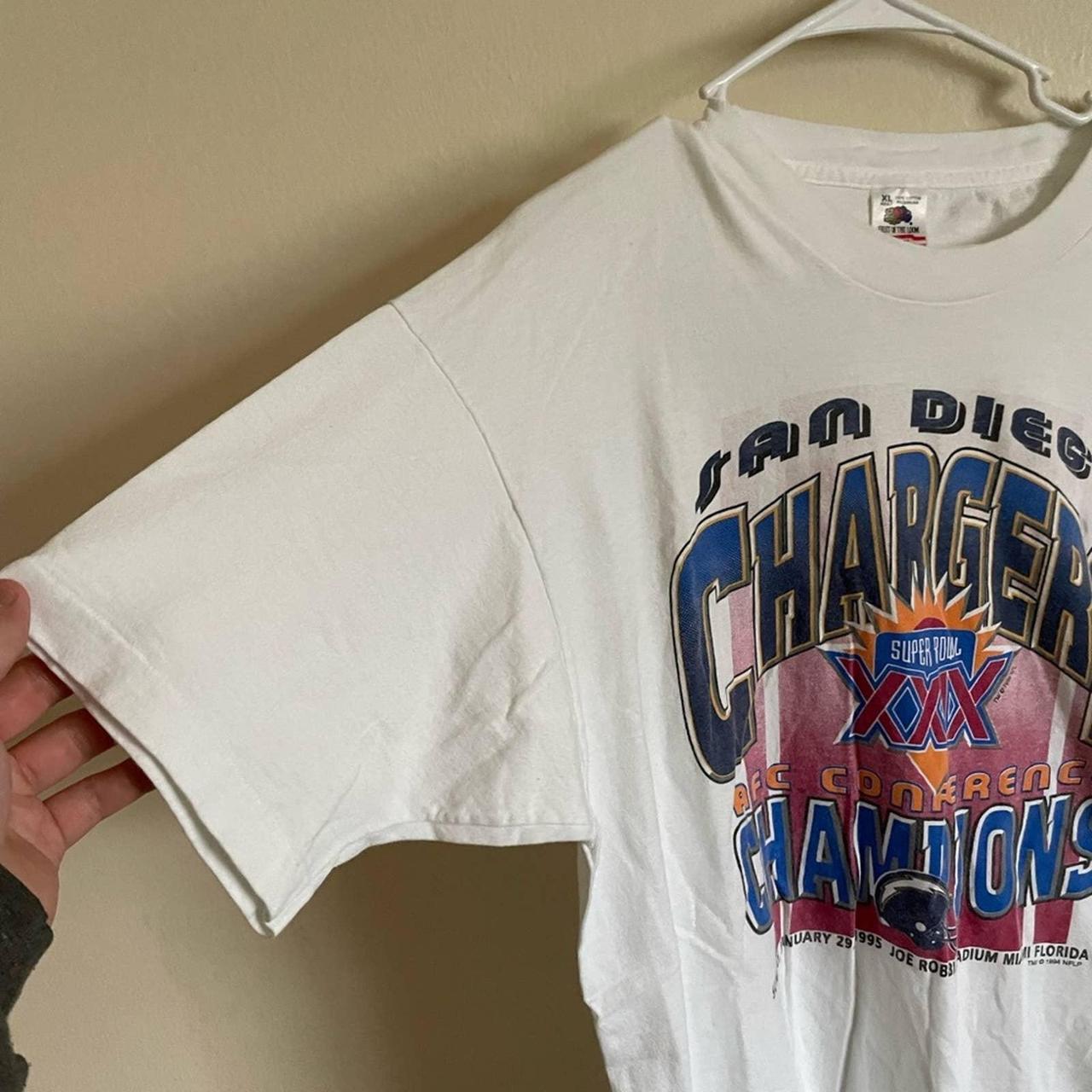 San Diego Chargers AFC Conference Champions Sunday Jan 29th 1995 Shirt