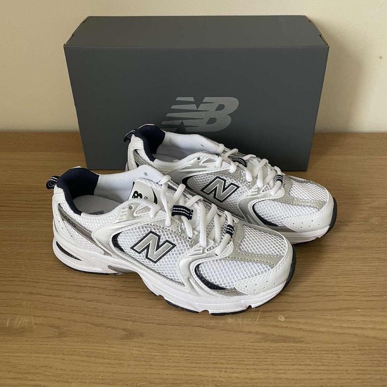 New Balance 530 White/ Navy Size 6 Brand new in... - Depop