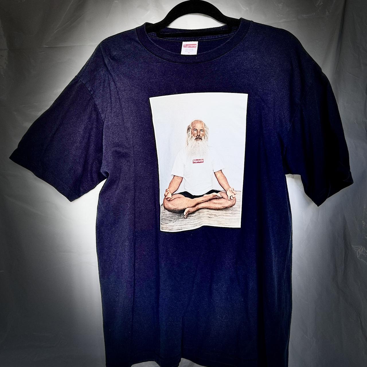 Supreme outlets Rick Rubin Tee Navy