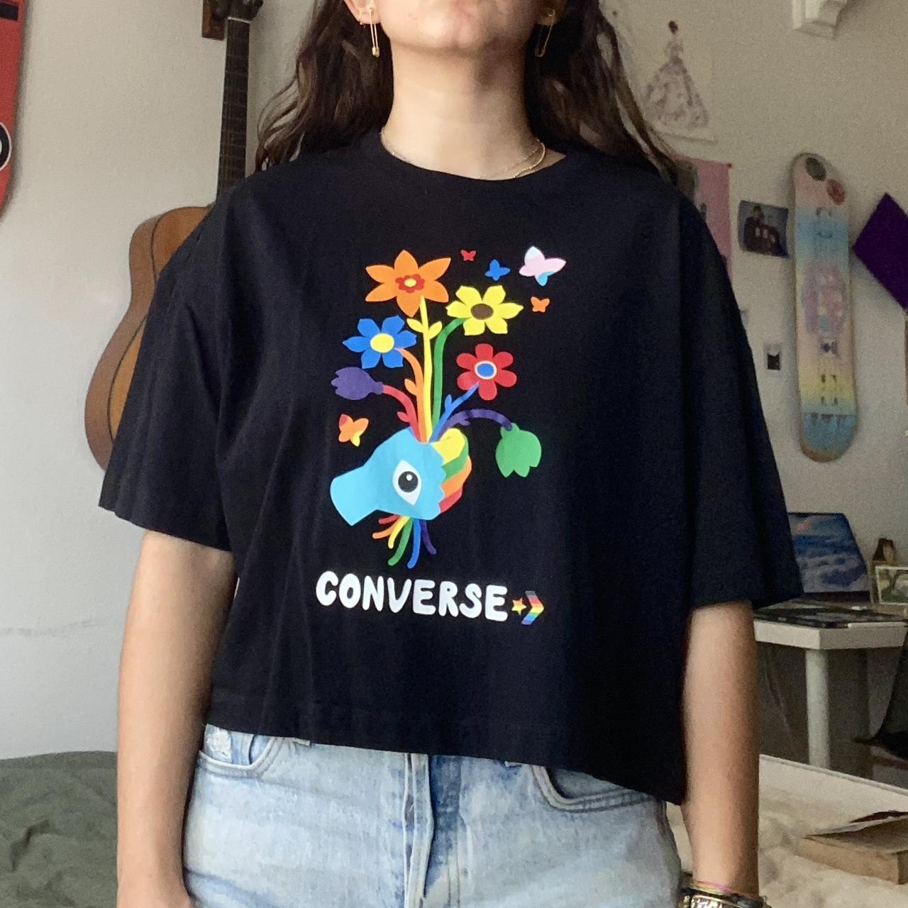 T shirt converse lgbt on sale