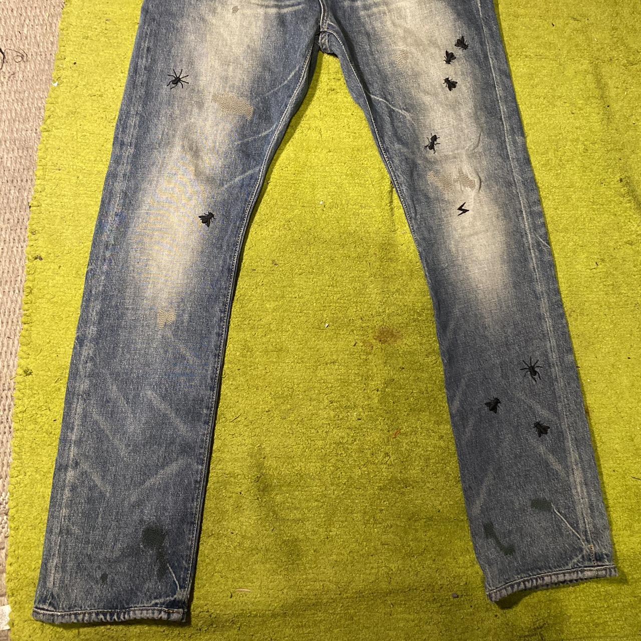 Undercover AW06’ ‘Guru guru’ Insect Denim, Size 2...