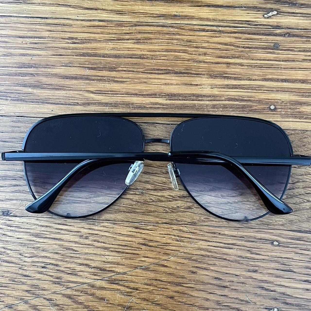 Quay Australia Women's Black Sunglasses | Depop