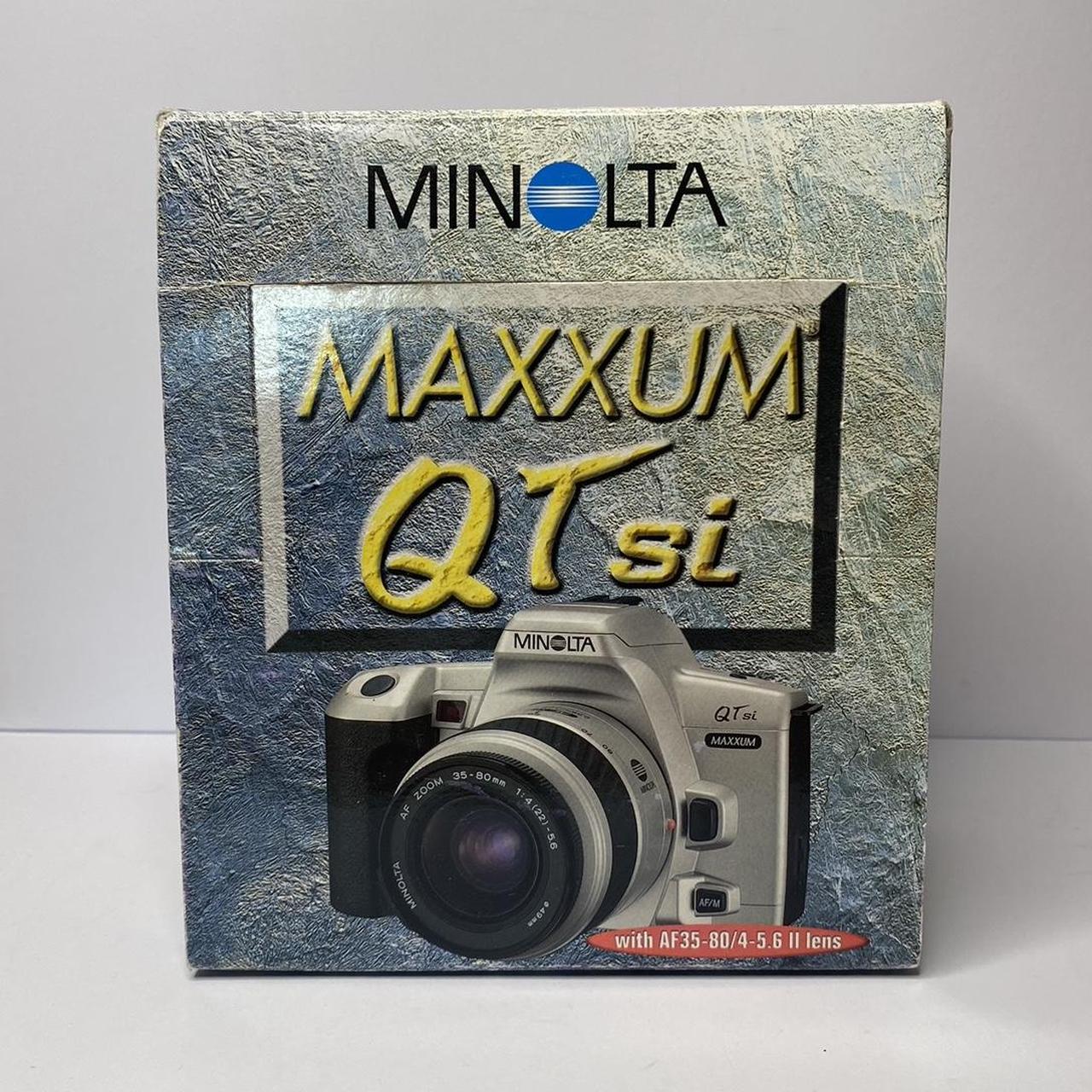 Minolta QTsi Maxxum In box Body, lens, strap, lens... Depop