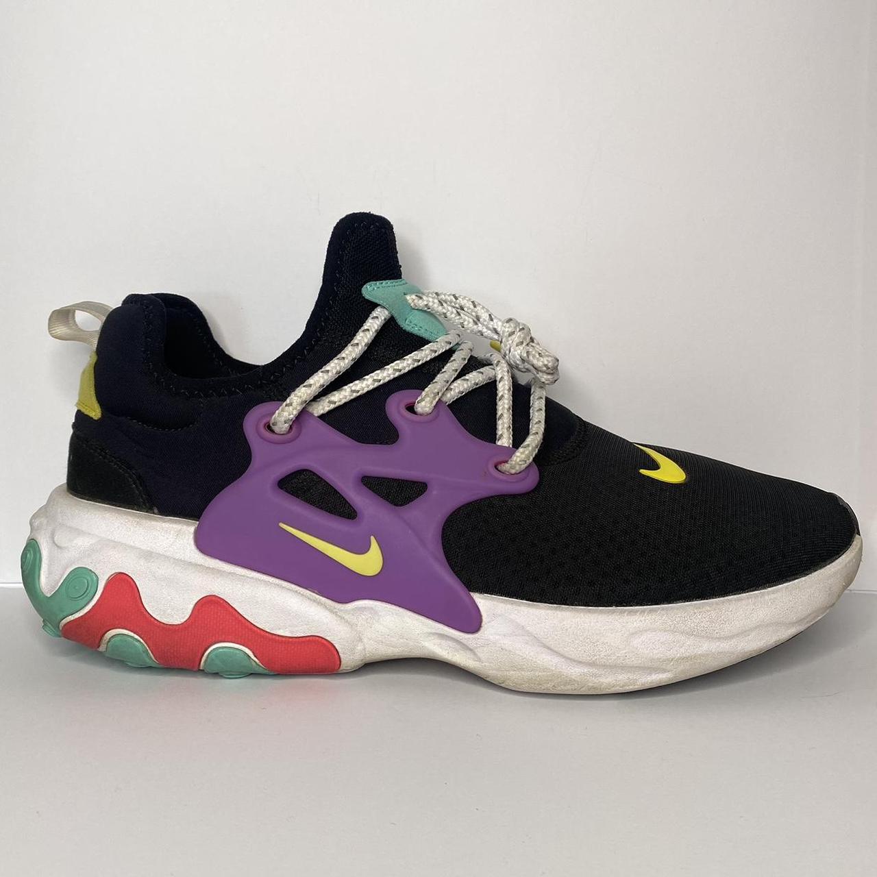 Nike react presto yellow multi best sale