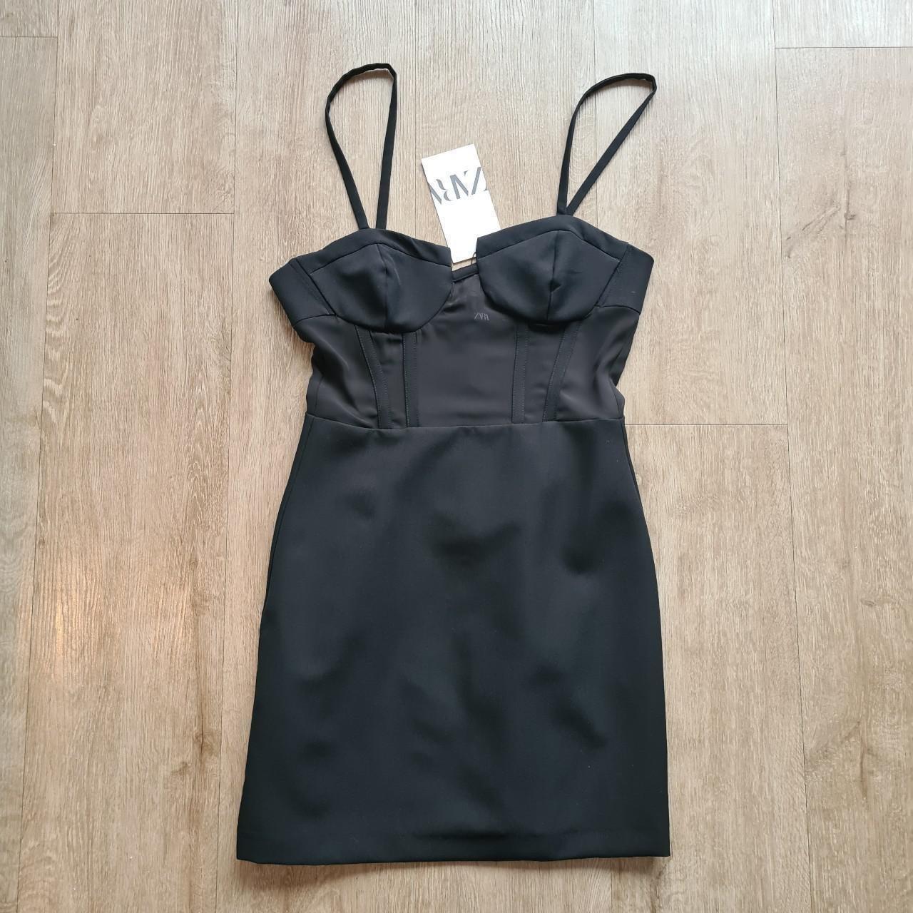 Zara Women's Black Dress | Depop