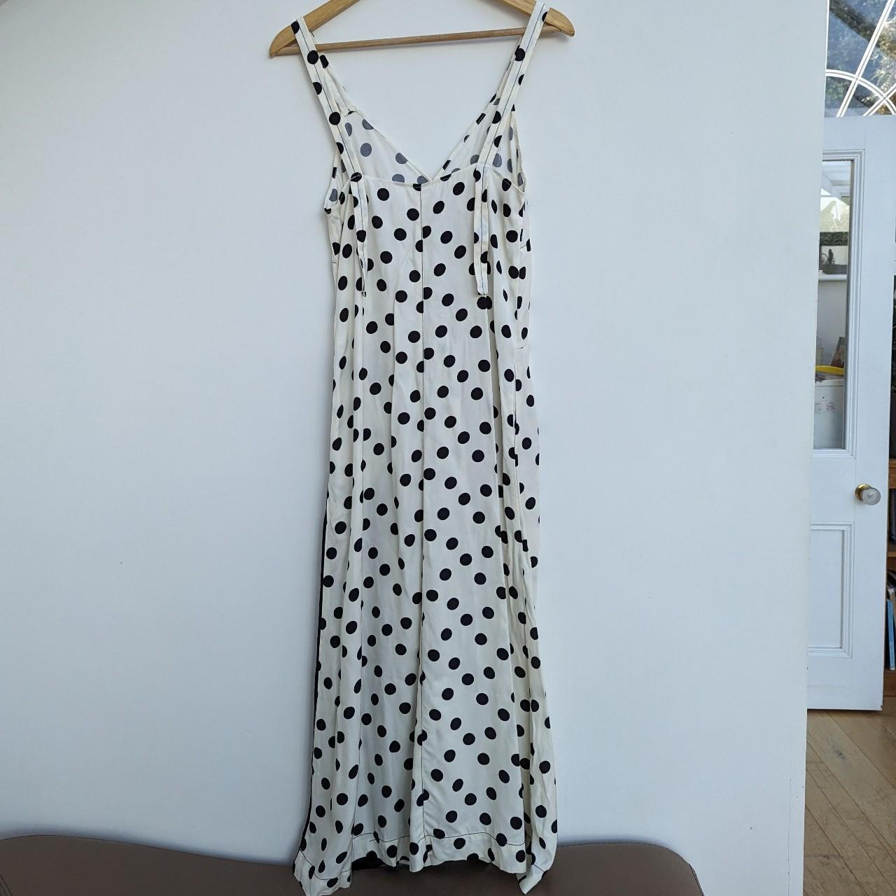 ZARA polka dot camisole dress limited Depop