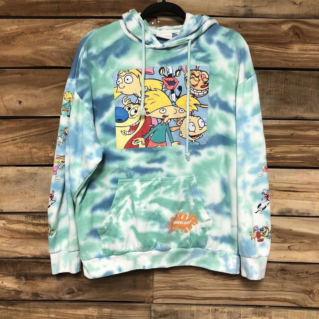 Tie dye nickelodeon online hoodie