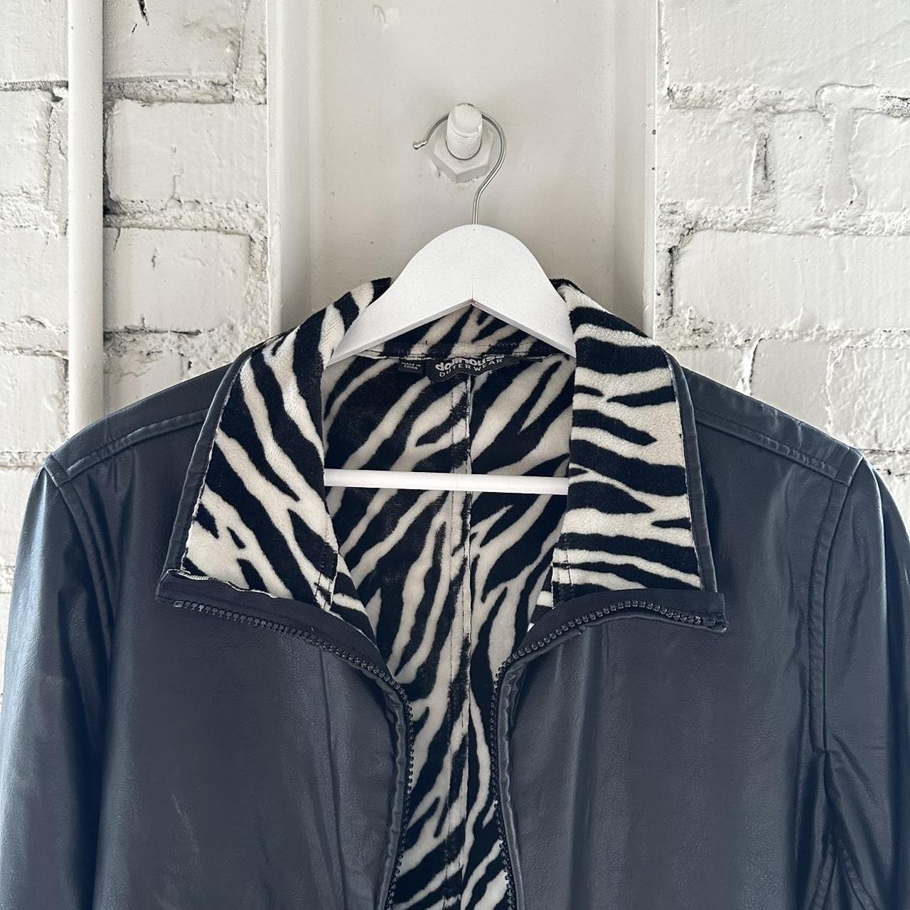 Dollhouse high quality Zebra Coat - Size M