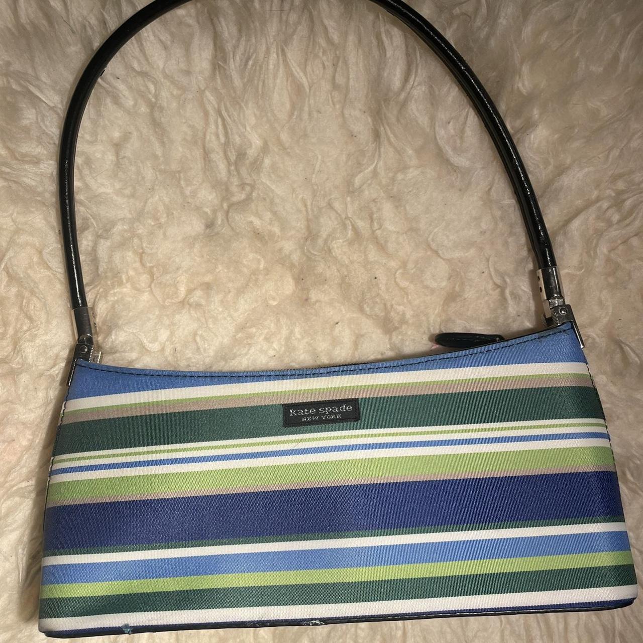 Kate Spade navy blue stripe tote bag - clothing & accessories - by owner -  apparel sale - craigslist