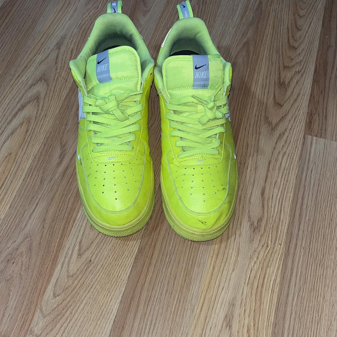 Nike Men's Sneakers Yellow US 13 – Neon green Nike Air Force