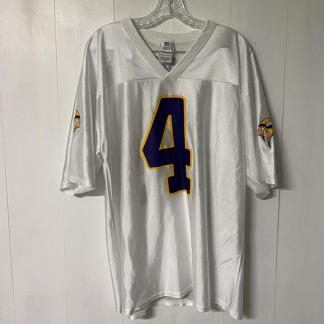 Throwback Minnesota Vikings Brett Favre stitched - Depop