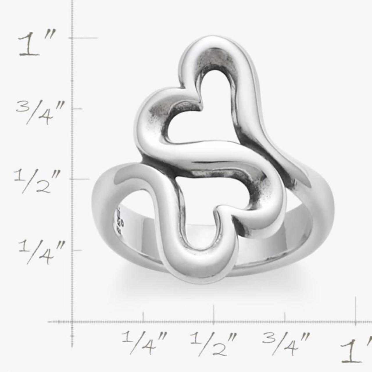JAMES AVERY Heart to Heart Ring size 7 no. Depop