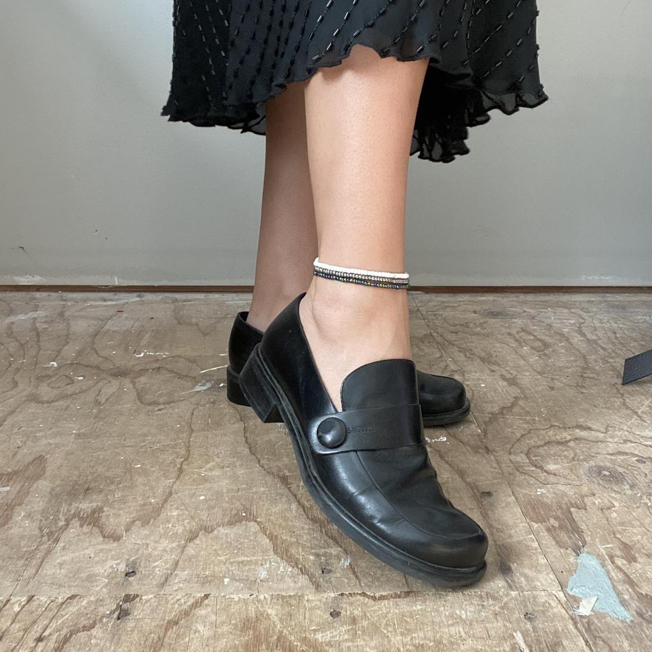 franco sarto leather loafers