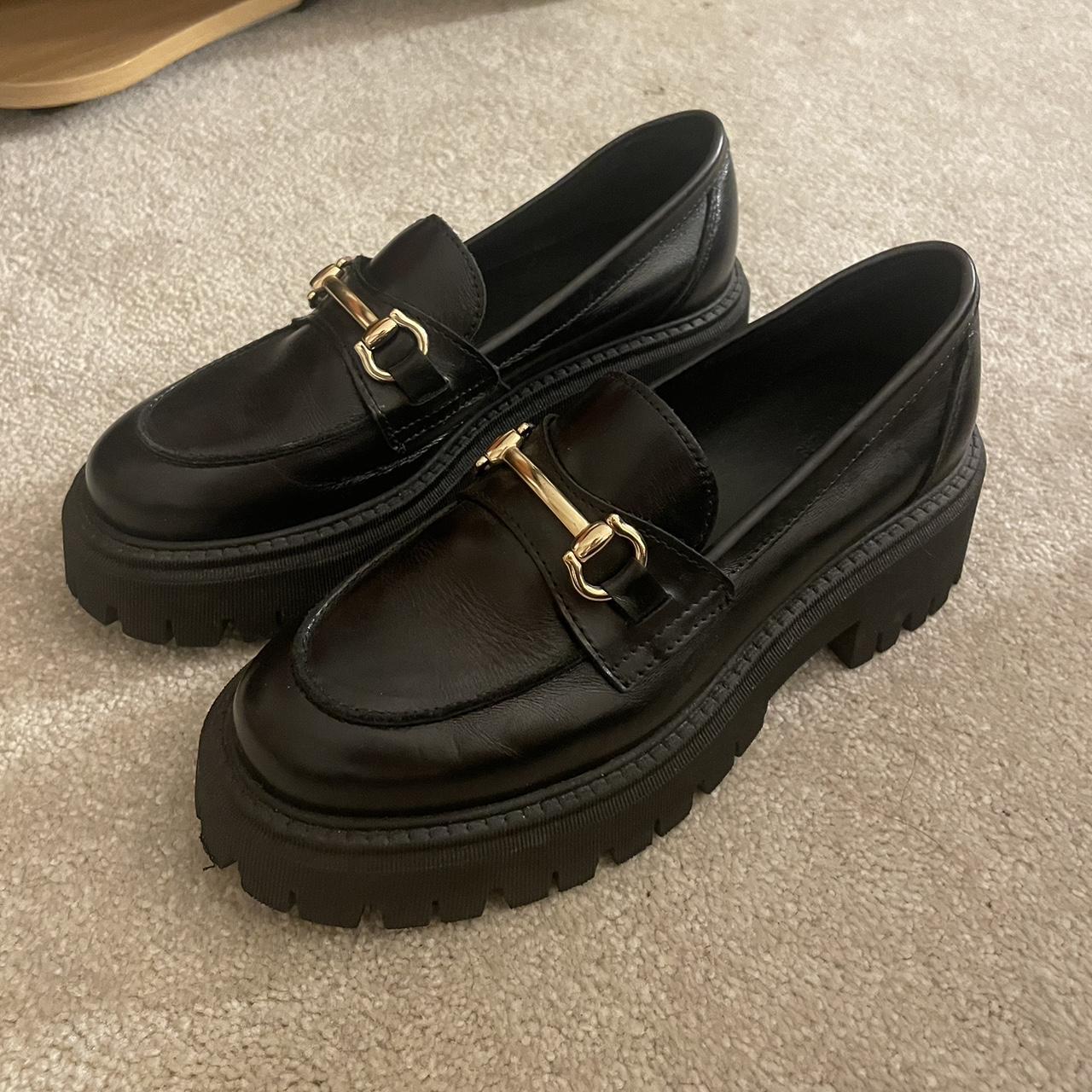 Urban outfitters platform loafers, size 38💖 Worn a... - Depop
