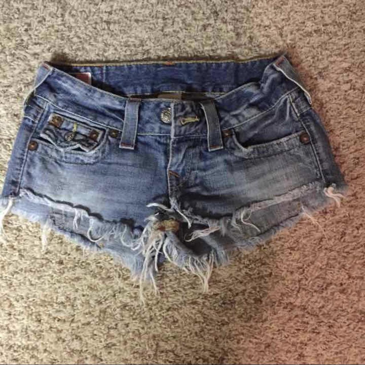 True Religion Women's Shorts | Depop