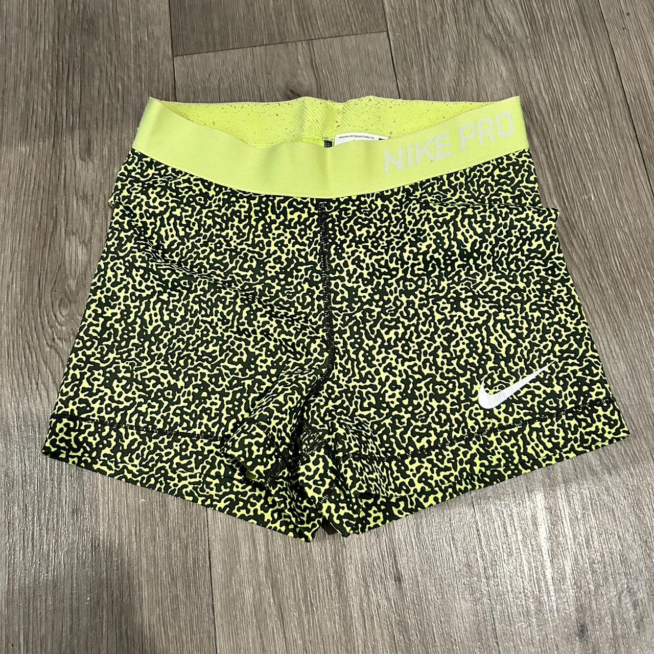 leopard print nike pro shorts
