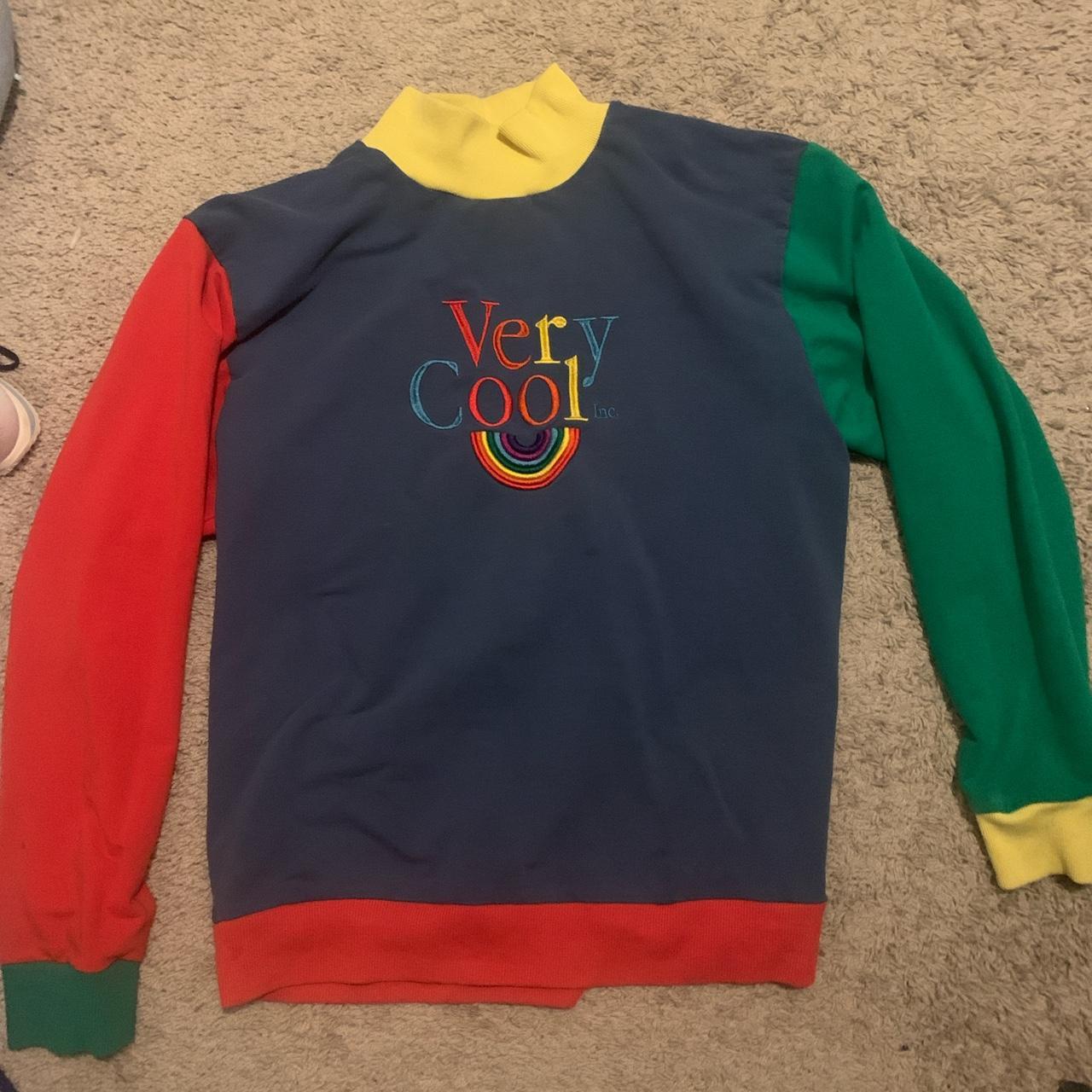 colorful coolshirtz turtleneck! Very fun,... Depop
