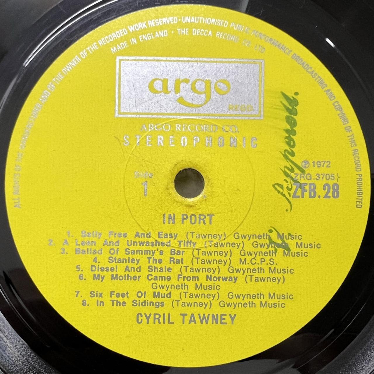 Cyril Tawney Album In Port Genre Folk Country Vinyl... Depop