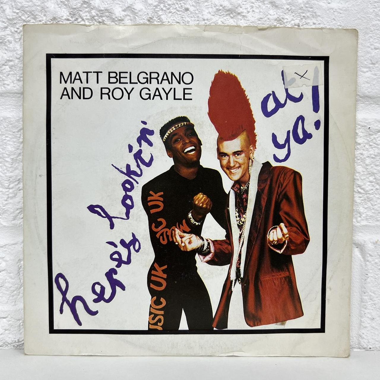 Matt Belgrano And Roy Gayle Vinyl 7” Record Here... - Depop