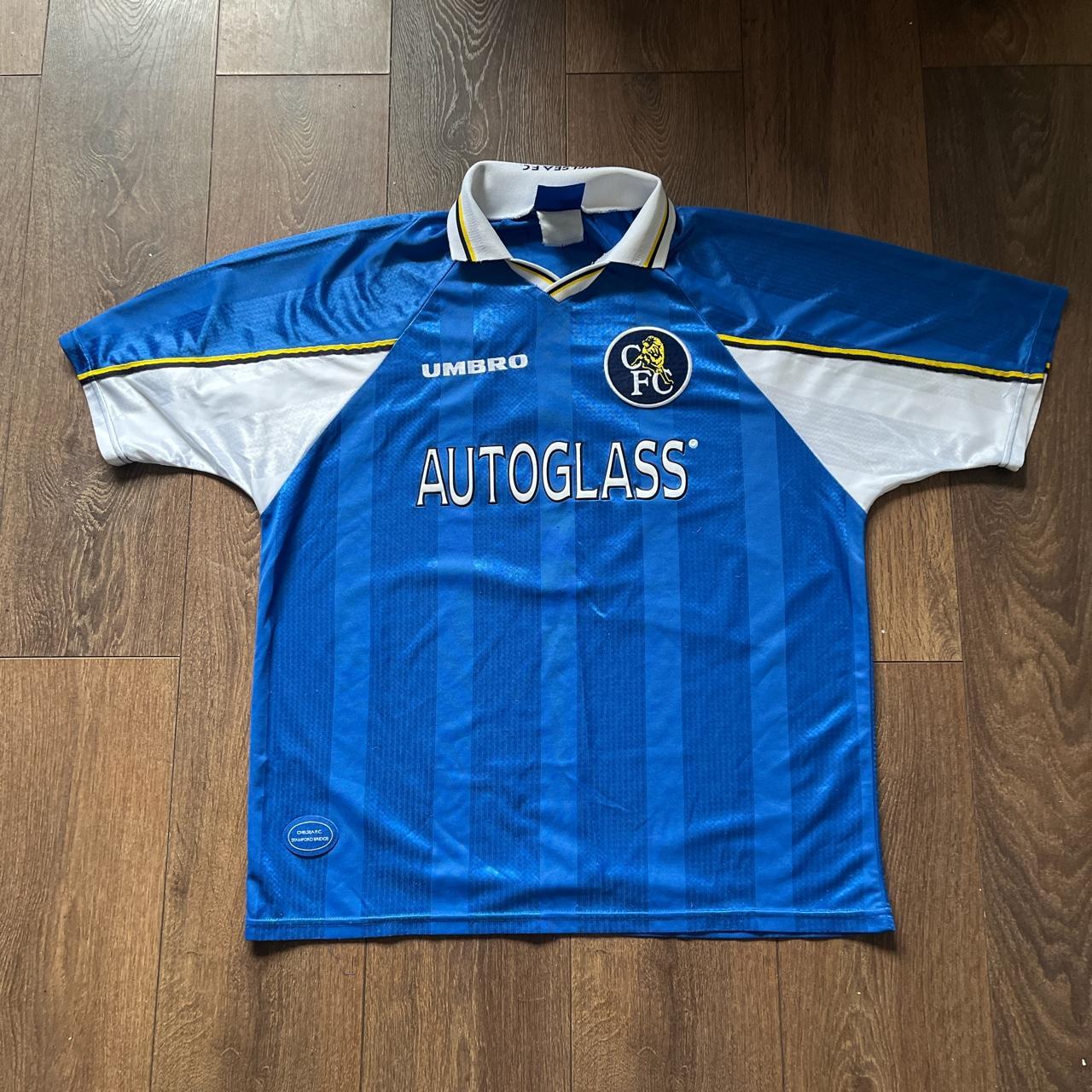 Vintage Shirt Chelsea FC 1994/95 LB Kids Home Umbro Coors 