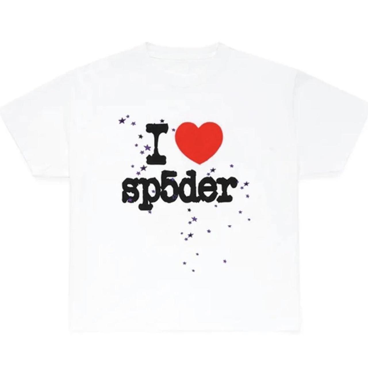 I Love Spider worldwide T-Shirt Y2K 🌐 Fast... - Depop