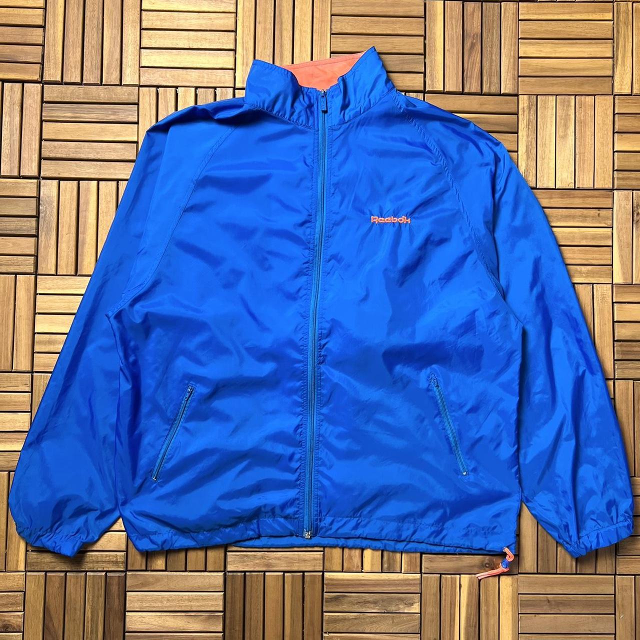 Vintage 90s Reebok Zip Up Nylon Windbreaker , •Great...