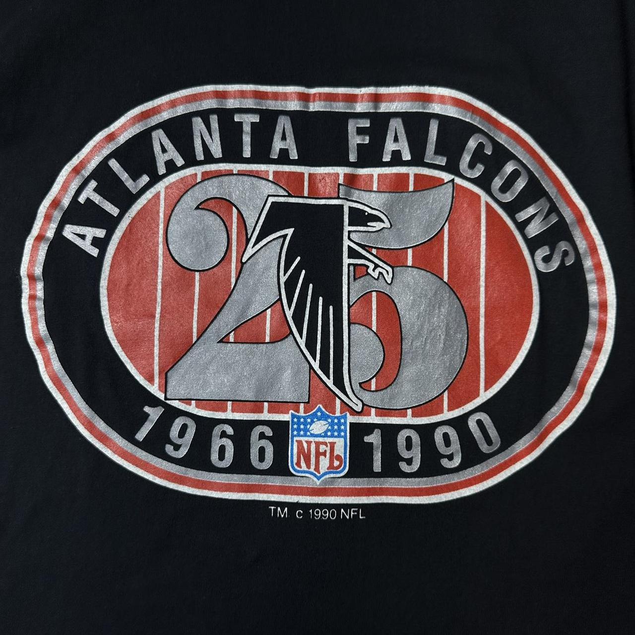 ATLANTA FALCONS 1966-1990 RETRO THROWBACK LOGO T-SHIRT