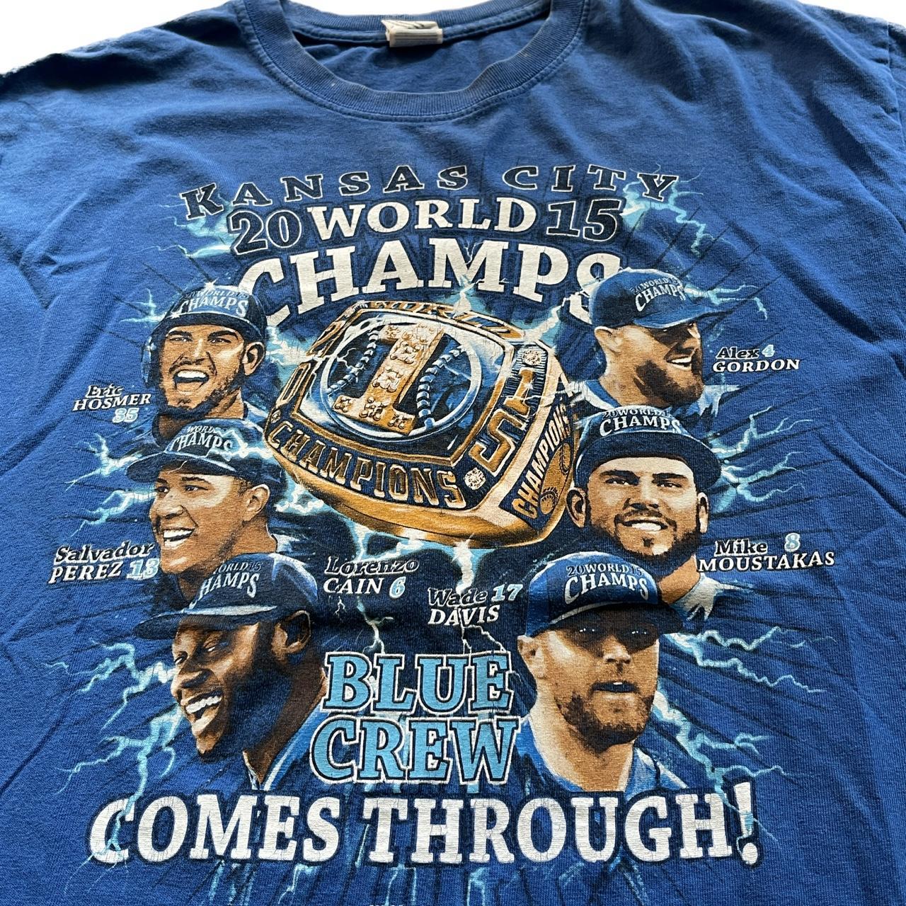 Kansas City Royals 2015 World Series Champions - Depop