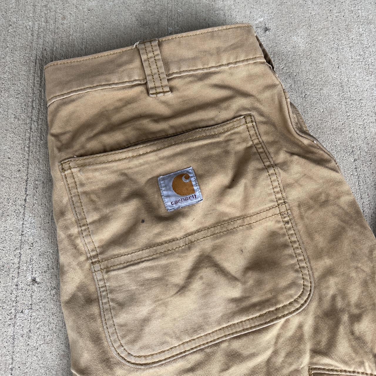 Carhartt Relaxed Fit Double Knee 33x34 Pants Super... - Depop