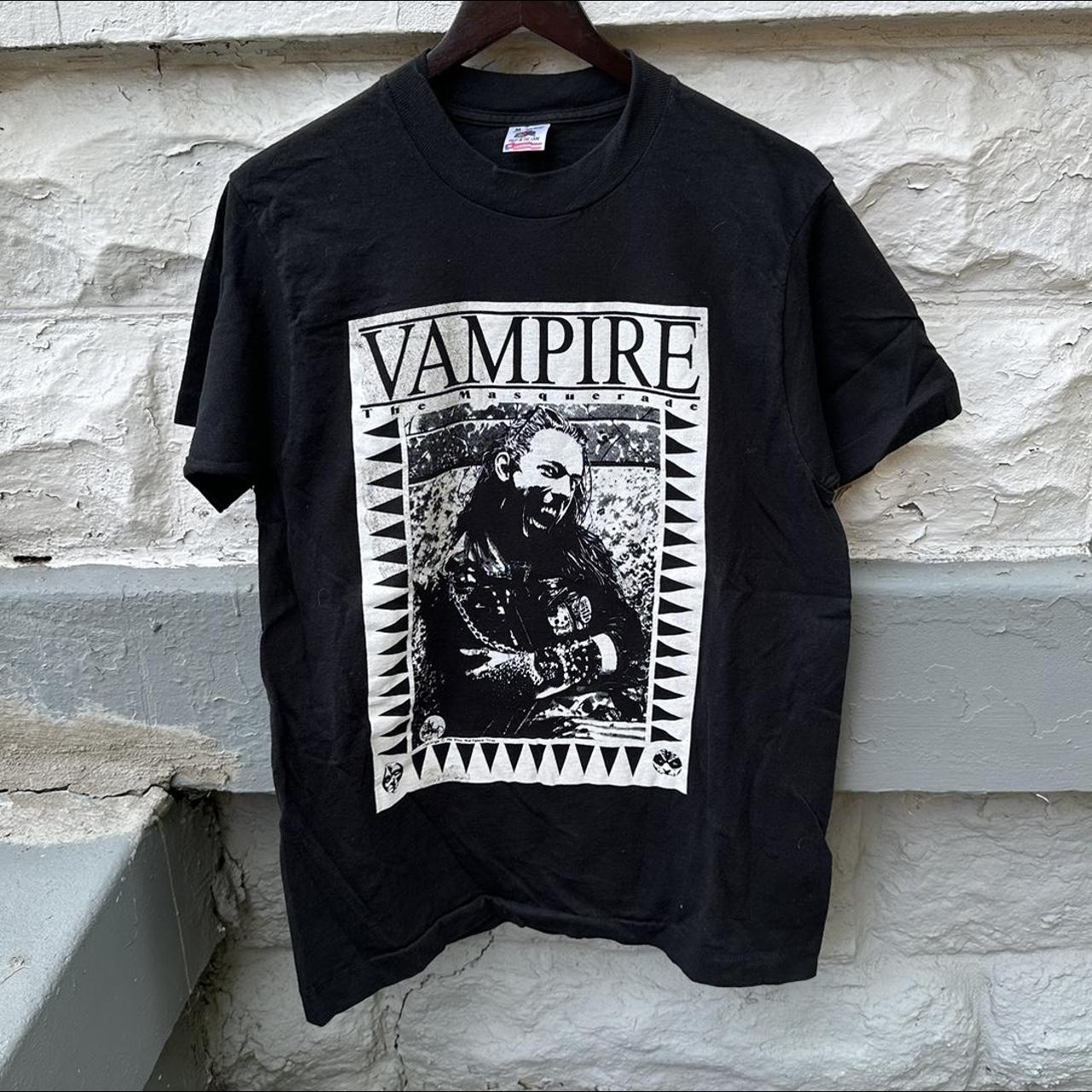 Vintage Vampire The Masquerade Fashion Victim Shirt...